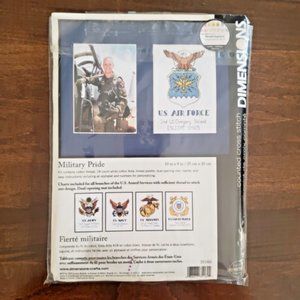 Military Pride DIMENSIONS Ctd Cross Stitch